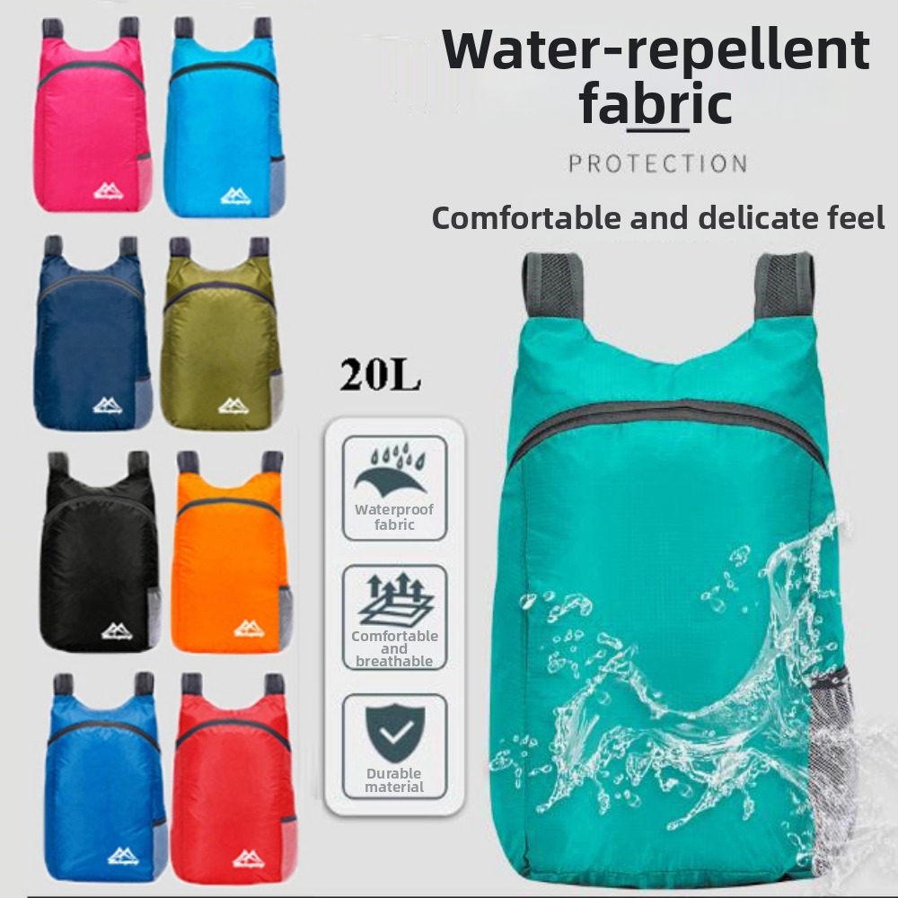 Packable Daypack Foldable - High Quality 20L Packable Backpack Lightweight