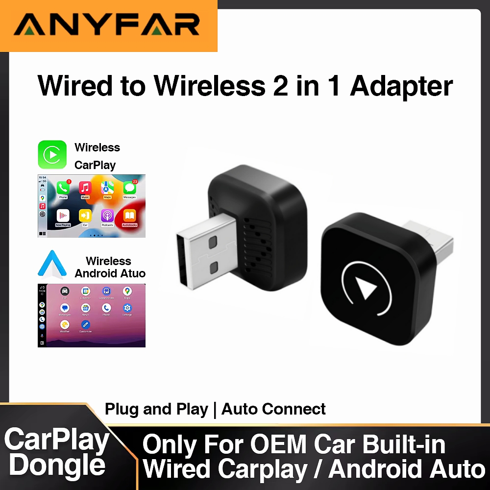 Travel Adapter Universal - New Wireless CarPlay Android Auto Adapter