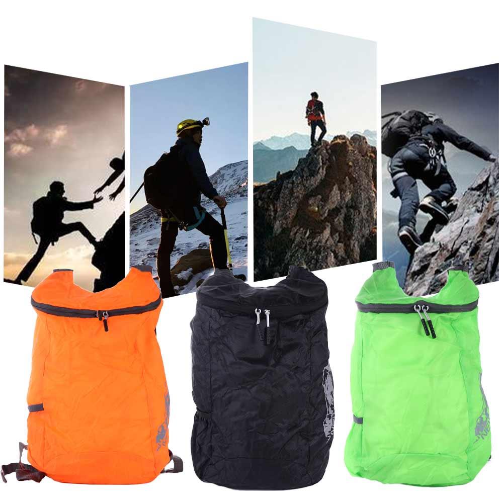 Packable Daypack Foldable - Lightweight Handle Bag Hiking Packable Camping