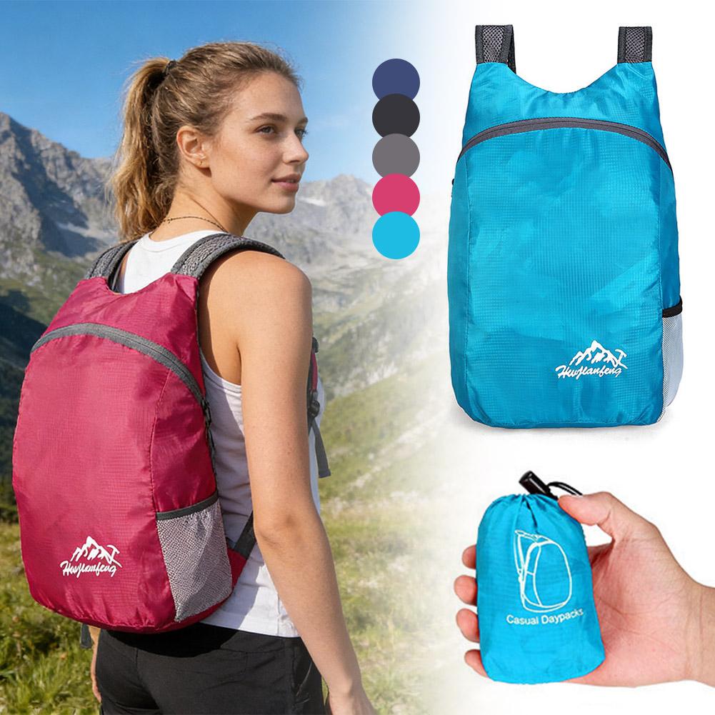 Packable Daypack Foldable - Outdoor Hiking Bag Lightweight Packable Backpack