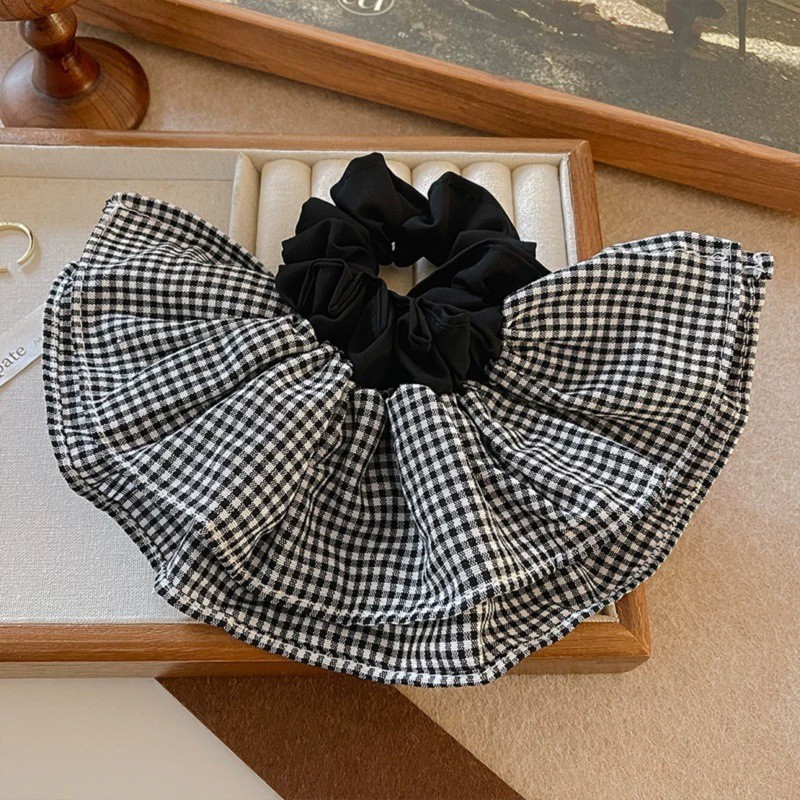 Extra Large Plaid Hair Ties El - Travel Accessories High End review and price