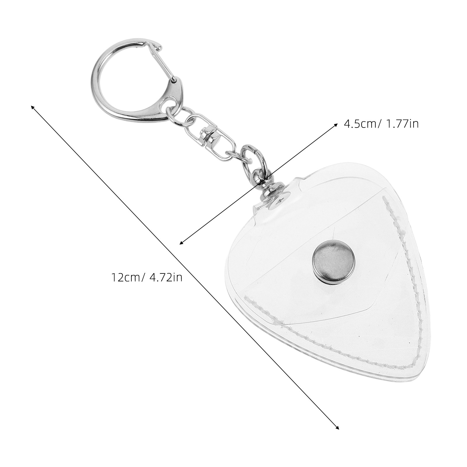 Transparent Guitar Pick Holder - Travel Accessories Holder review and price