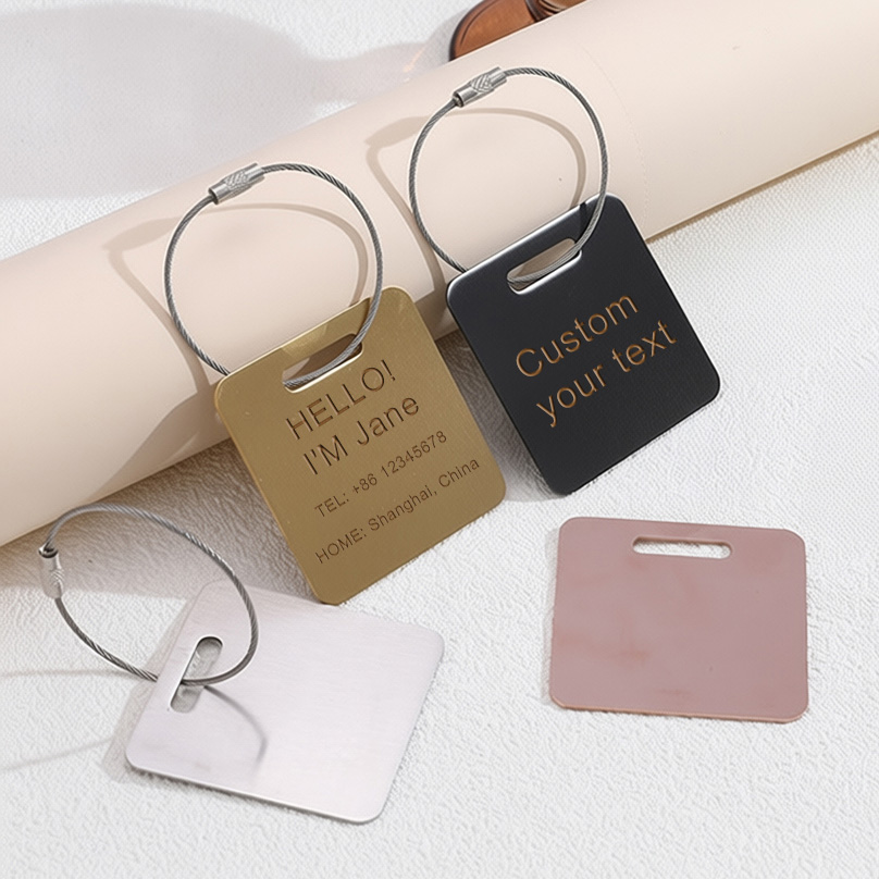 Custom Name Luggage Tag Laser  - Travel Accessories Organizer review and price