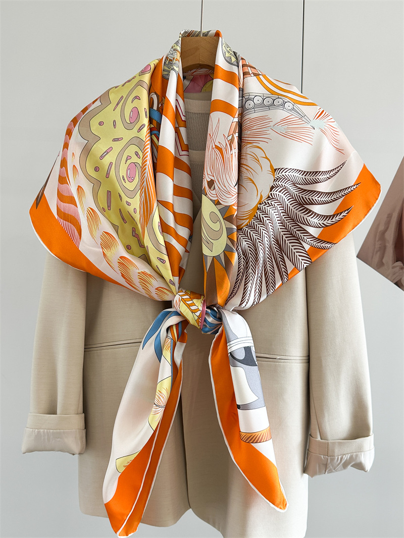 Designer Silk Scarf Women Spri - Travel Accessories Designer review and price