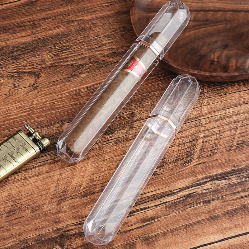 Acrylic Travel Cigar Tube Fash - Travel Accessories Holder review and price
