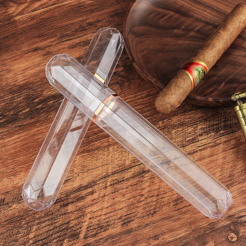 Acrylic Travel Cigar Tube Fash - Travel Accessories Holder review and price
