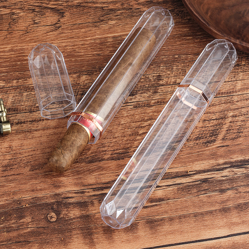 Acrylic Travel Cigar Tube Fash - Travel Accessories Holder review and price