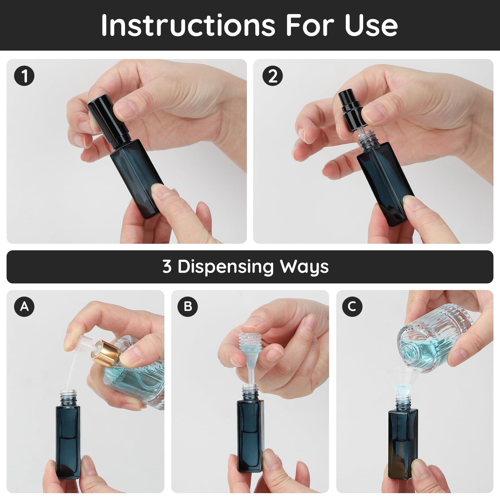 10pcs Perfume Bottle Spray Emp - Travel Accessories High End review and price