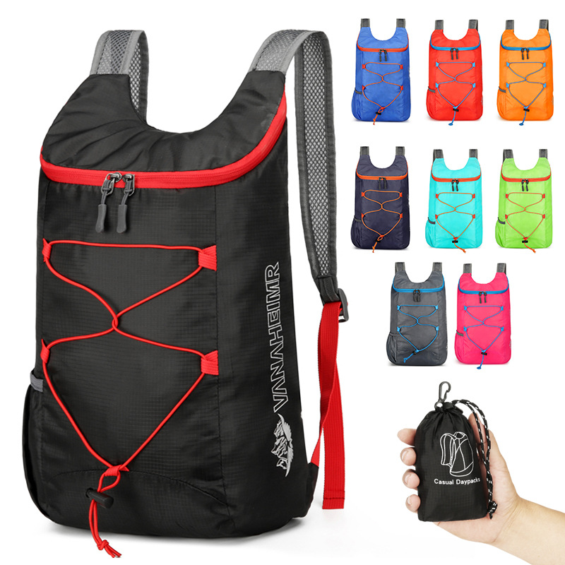 Foldable Hiking Backpack Light - Packable Daypack Foldable review and price