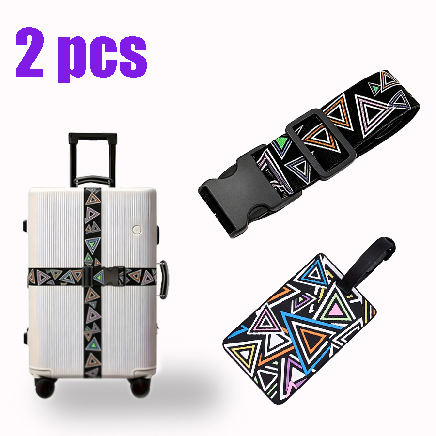 2-Piece Set of Luggage Straps  - Travel Accessories Designer review and price