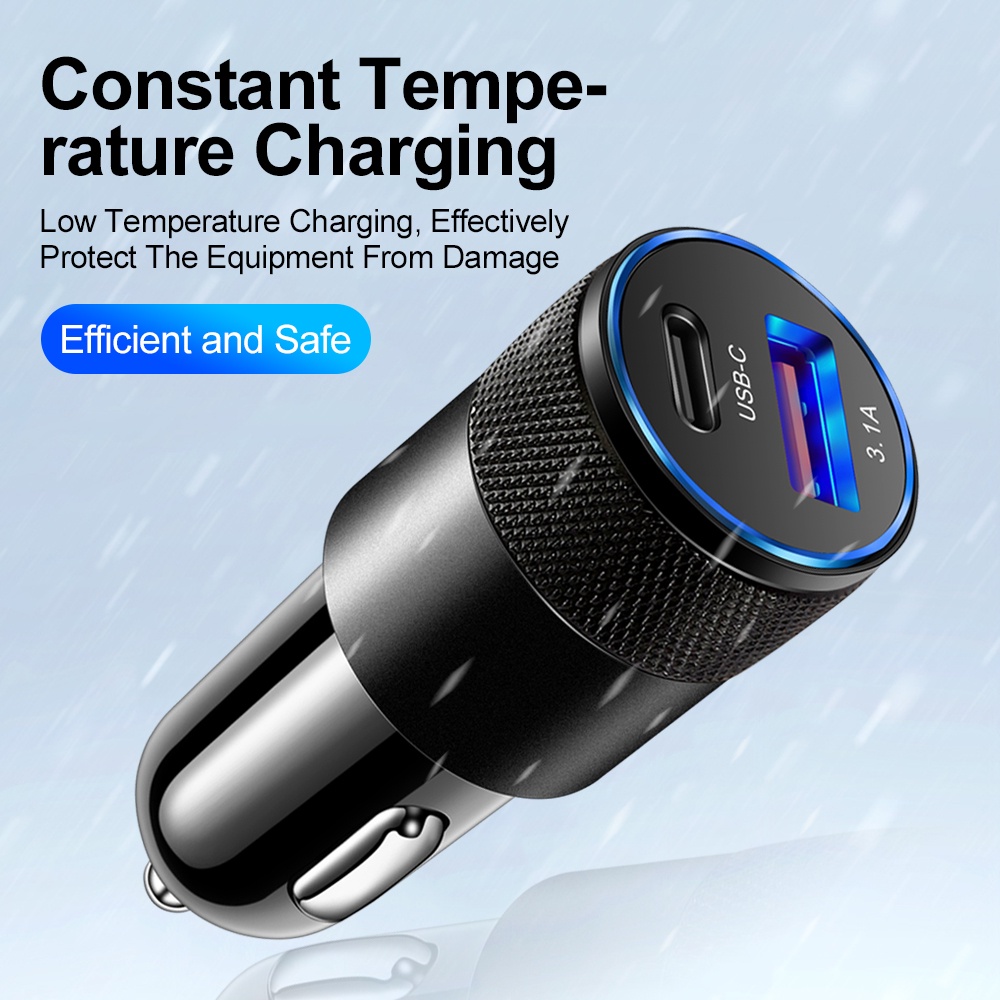 66W USB Car Charger Type C Fas - Travel Adapter Universal review and price