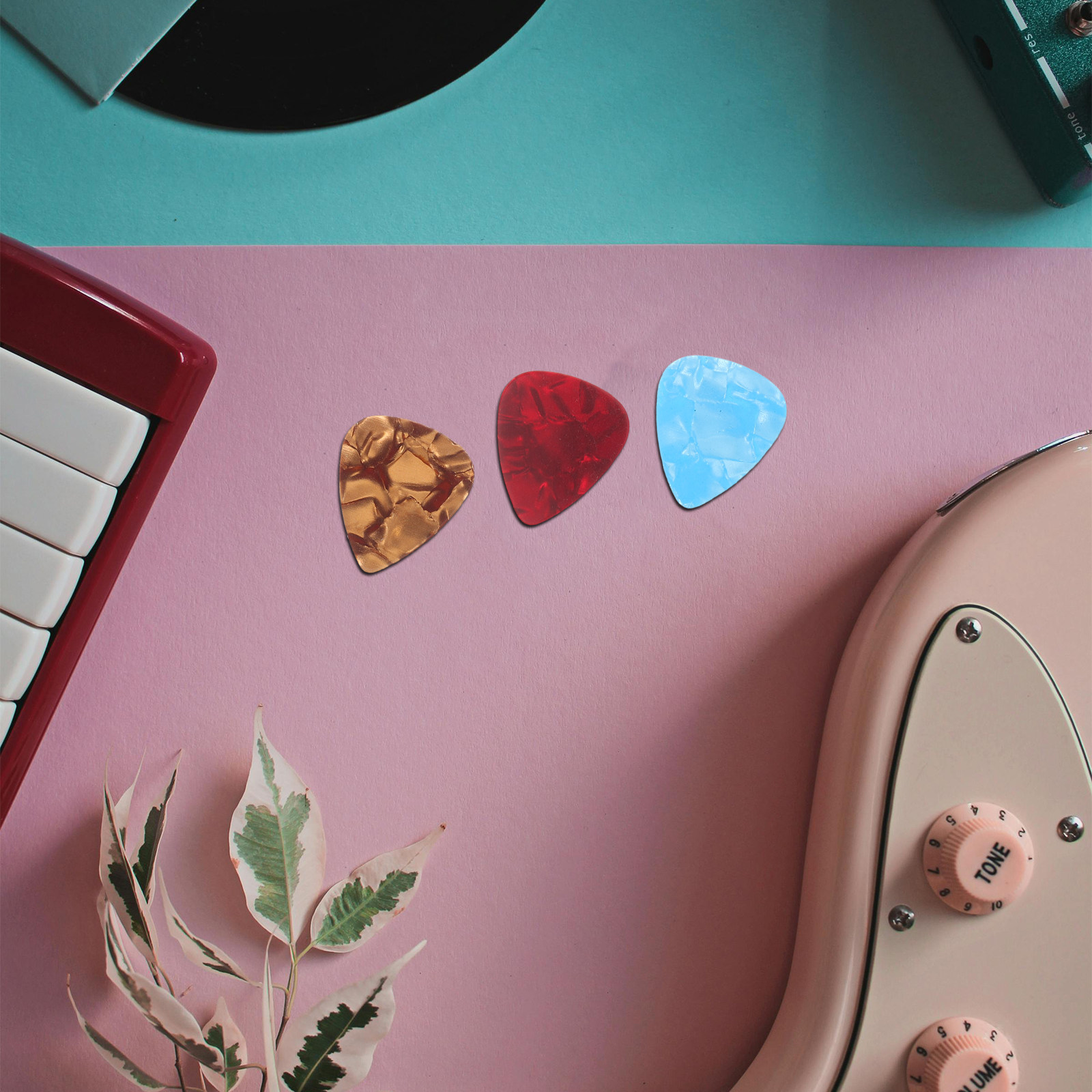1Set Guitar Pick Storage Box w - Travel Accessories Holder review and price