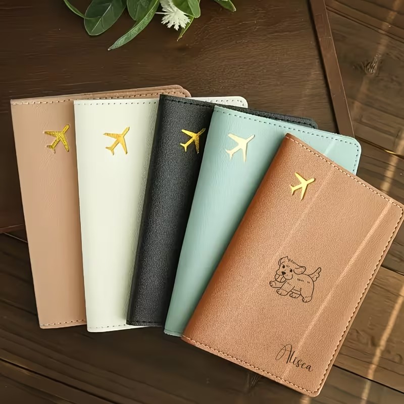 Custom Passport Cover with a C - Travel Accessories Designer review and price