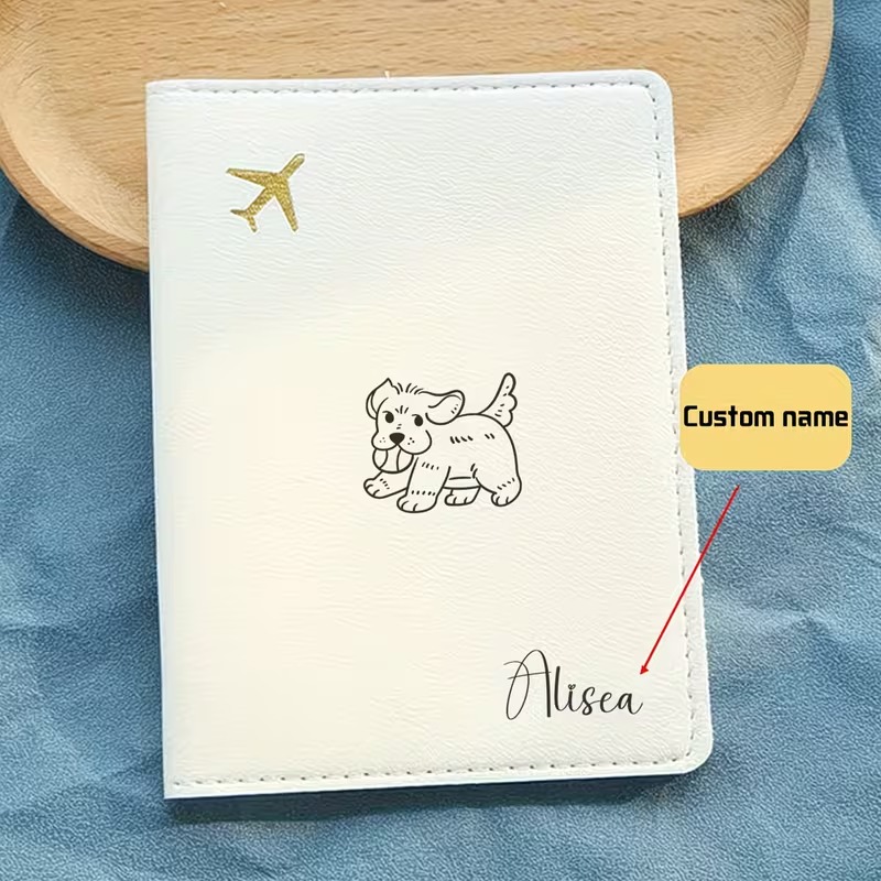 Custom Passport Cover with a C - Travel Accessories Designer review and price