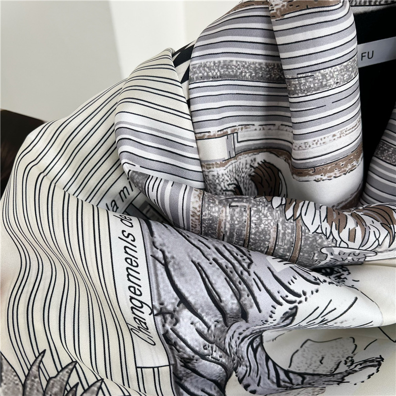 Large Silk Scarfs Brands Desig - Travel Accessories Designer review and price