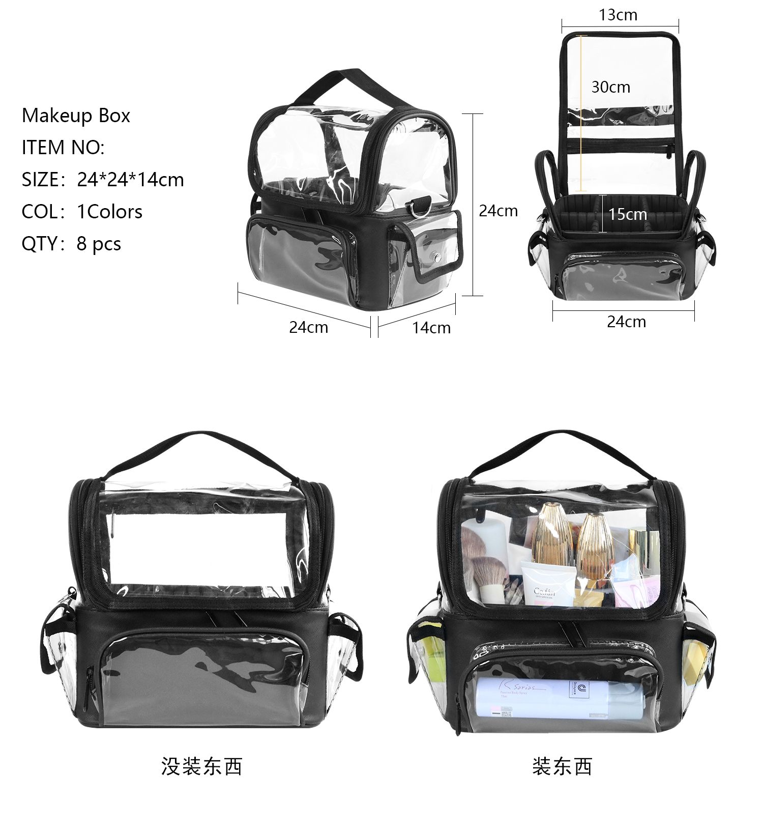 Makeup Brush Holder Backpack M - Travel Accessories Holder review and price
