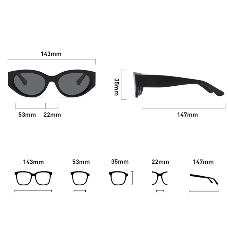 Women Men Classic Cat-Eye Pola - Travel Accessories Designer review and price