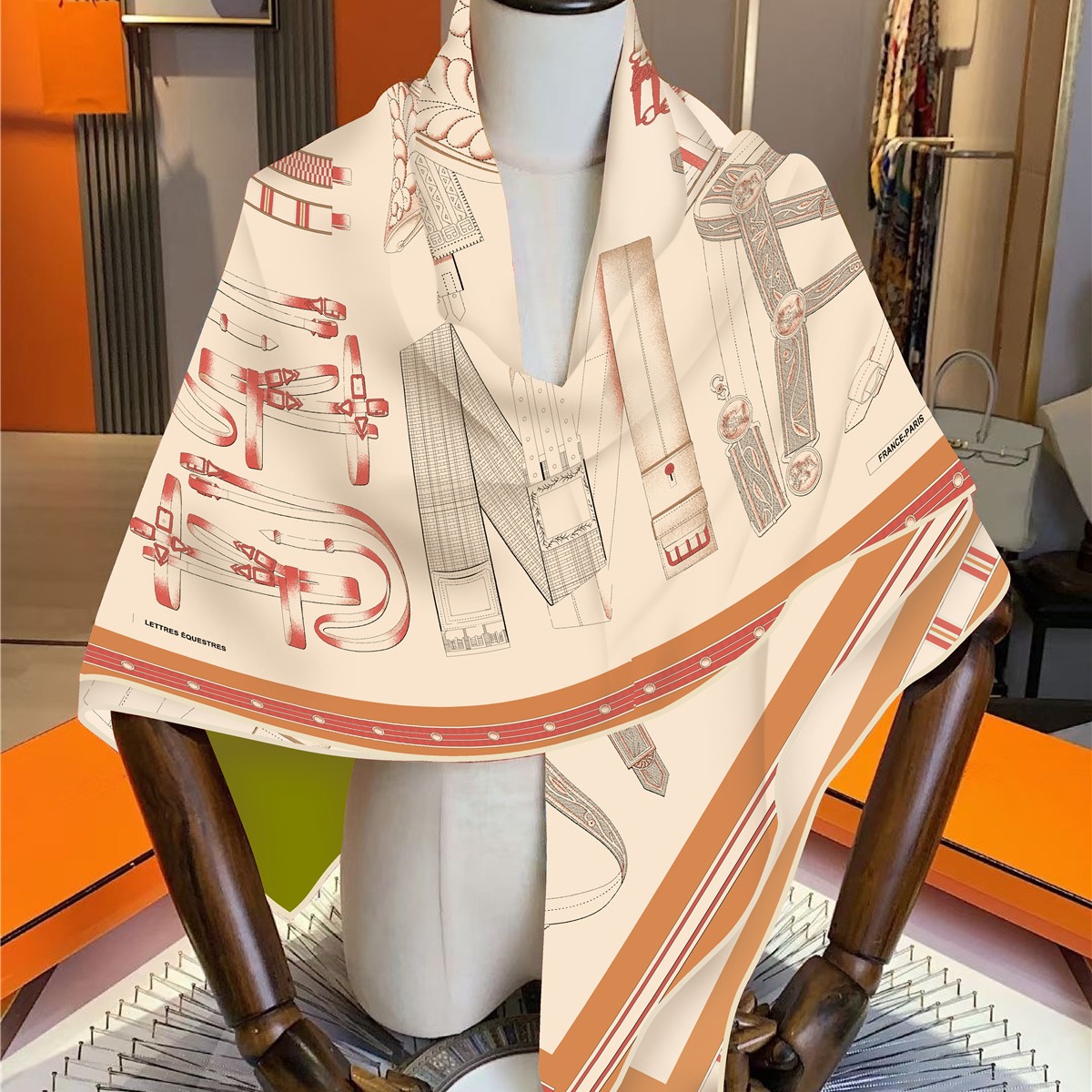 Faux Silk Wool Warm Scarf Wome - Travel Accessories High End review and price