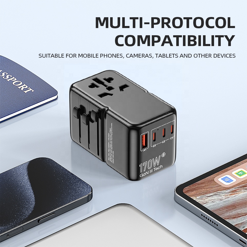 PD 170W Multi Ports Internatio - Travel Adapter Universal review and price