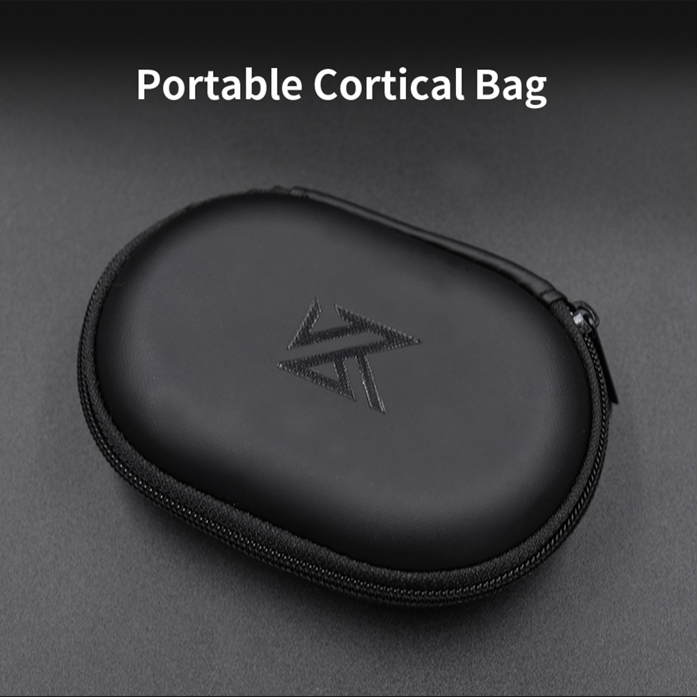 1-10PCS KZ Earphones Case PU L - Travel Accessories Holder review and price
