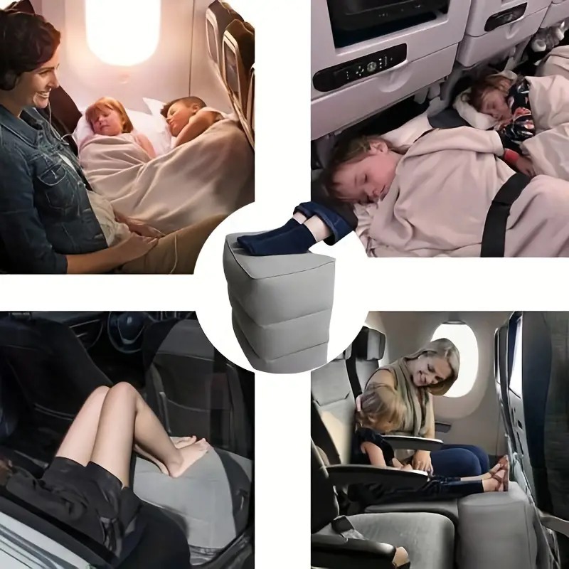 Inflatable Travel Foot Rest Pi - Travel Accessories Kids review and price