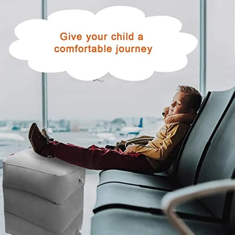 Inflatable Travel Foot Rest Pi - Travel Accessories Kids review and price