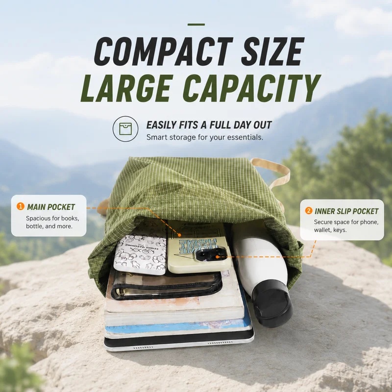 Outdoor Hiking Backpack Lightw - Packable Daypack Foldable review and price