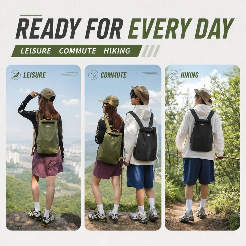 Outdoor Hiking Backpack Lightw - Packable Daypack Foldable review and price