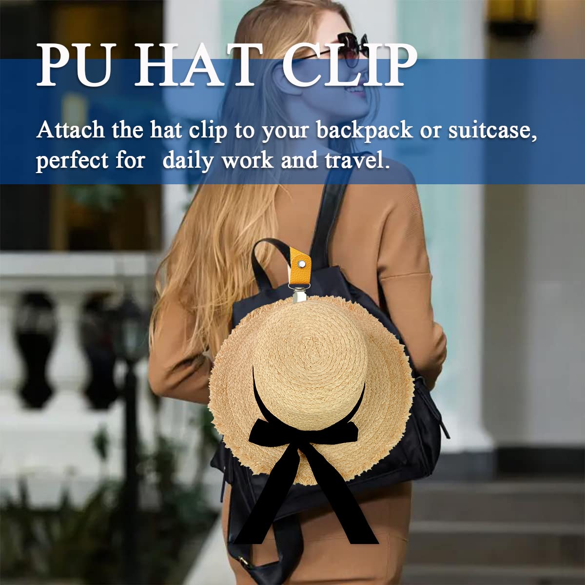 PU Leather Hat Clip for Travel - Travel Accessories Holder review and price