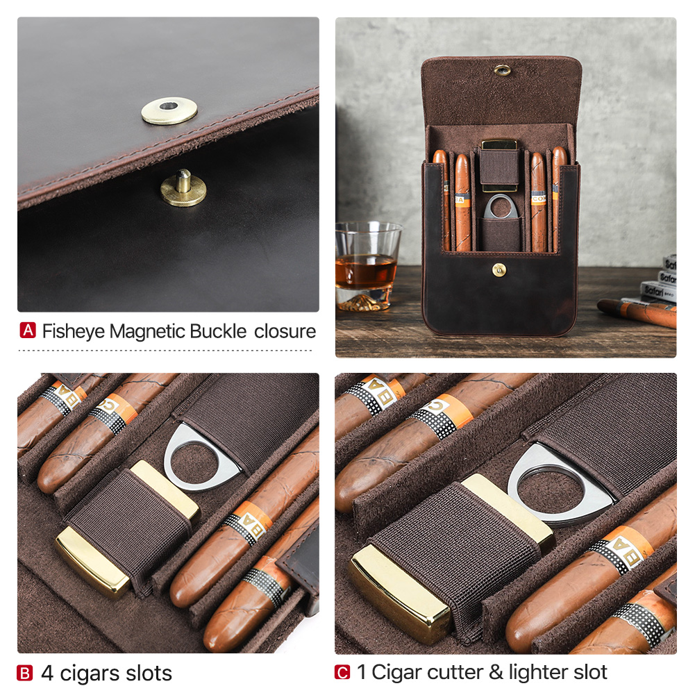 CONTACT'S FAMILY Genuine Leath - Travel Accessories Organizer review and price